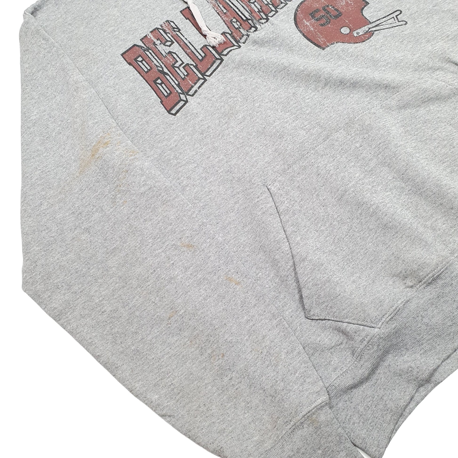 Mens Grey Champion Bellarmine USA College Hoodie Jumper