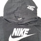 Mens Grey Nike  Hoodie Jumper