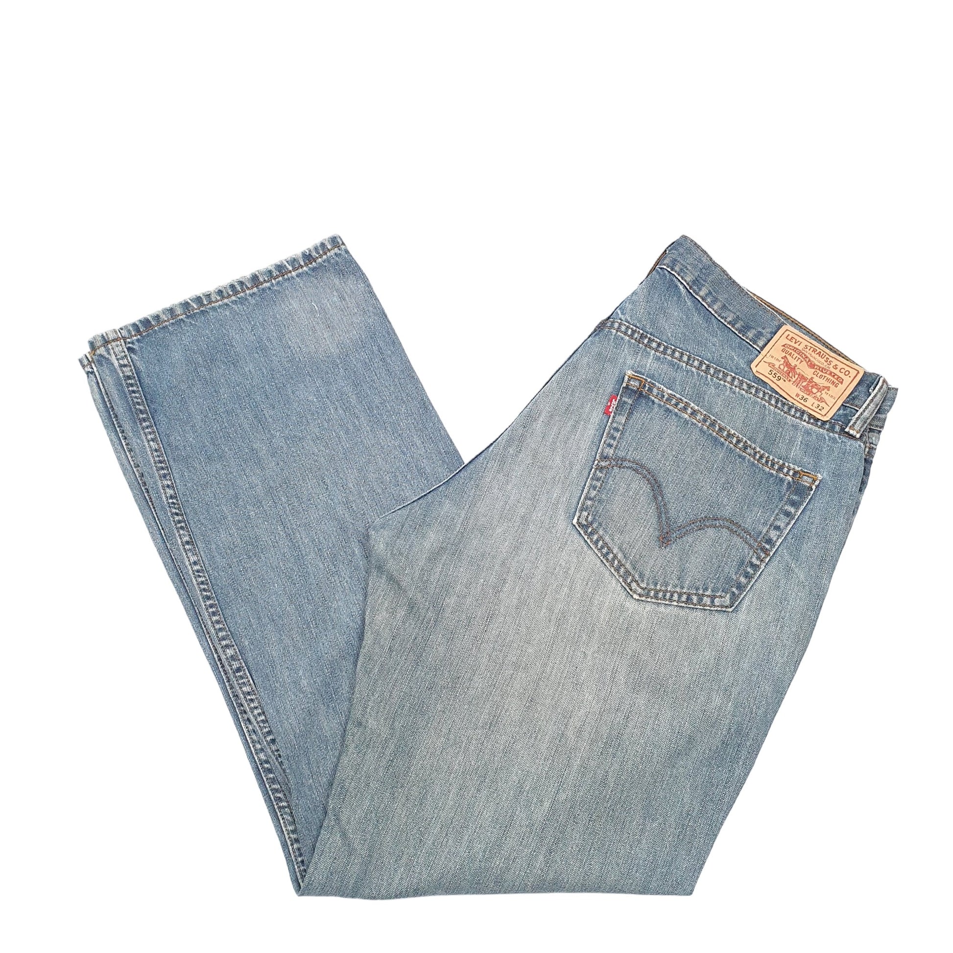Mens Blue Levis  559 JeansW36 L32