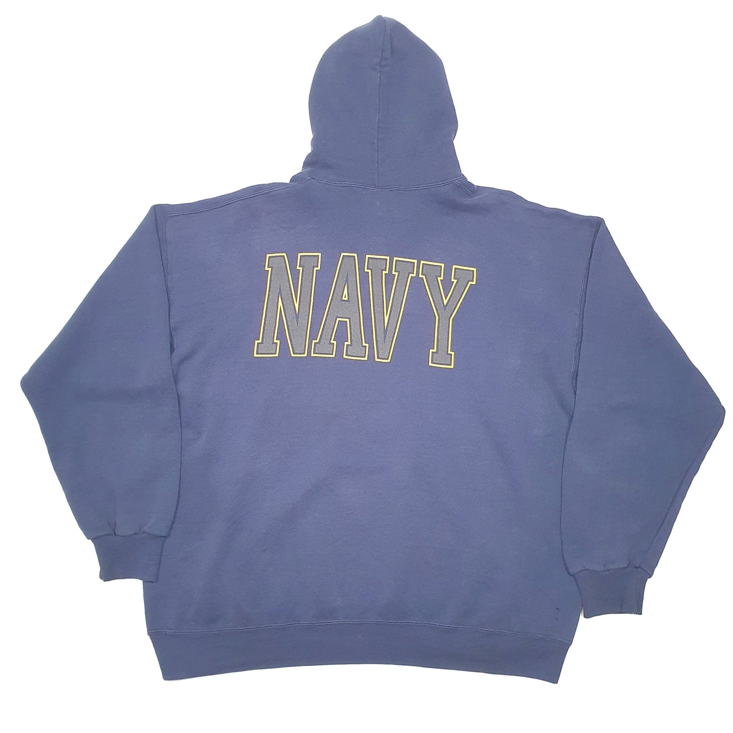 Mens Navy Soffe US Navy USN Made In USA Hoodie Jumper