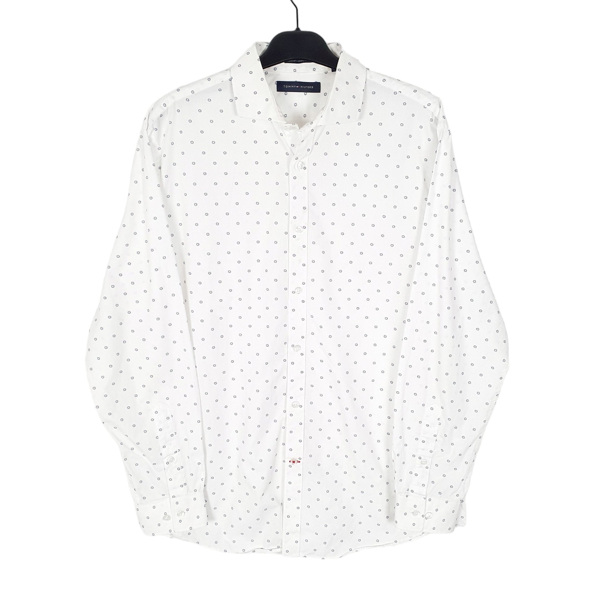 Tommy Hilfiger Long Sleeve Regular Fit Shirt White