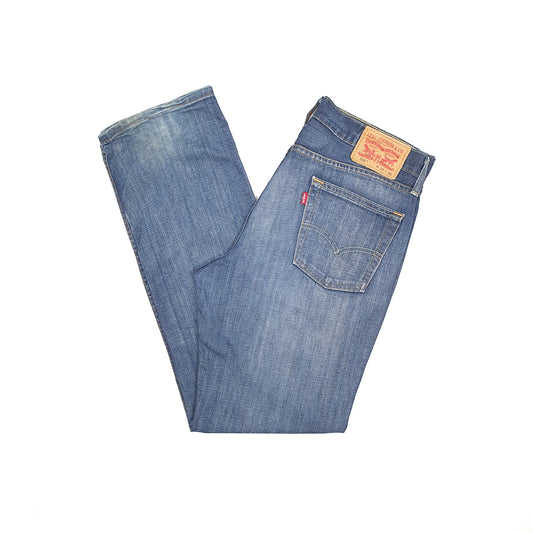 Levis 514 Straight Fit Jeans W34 L32 Blue