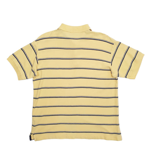 Nautica Short Sleeve Polo Shirt Yellow