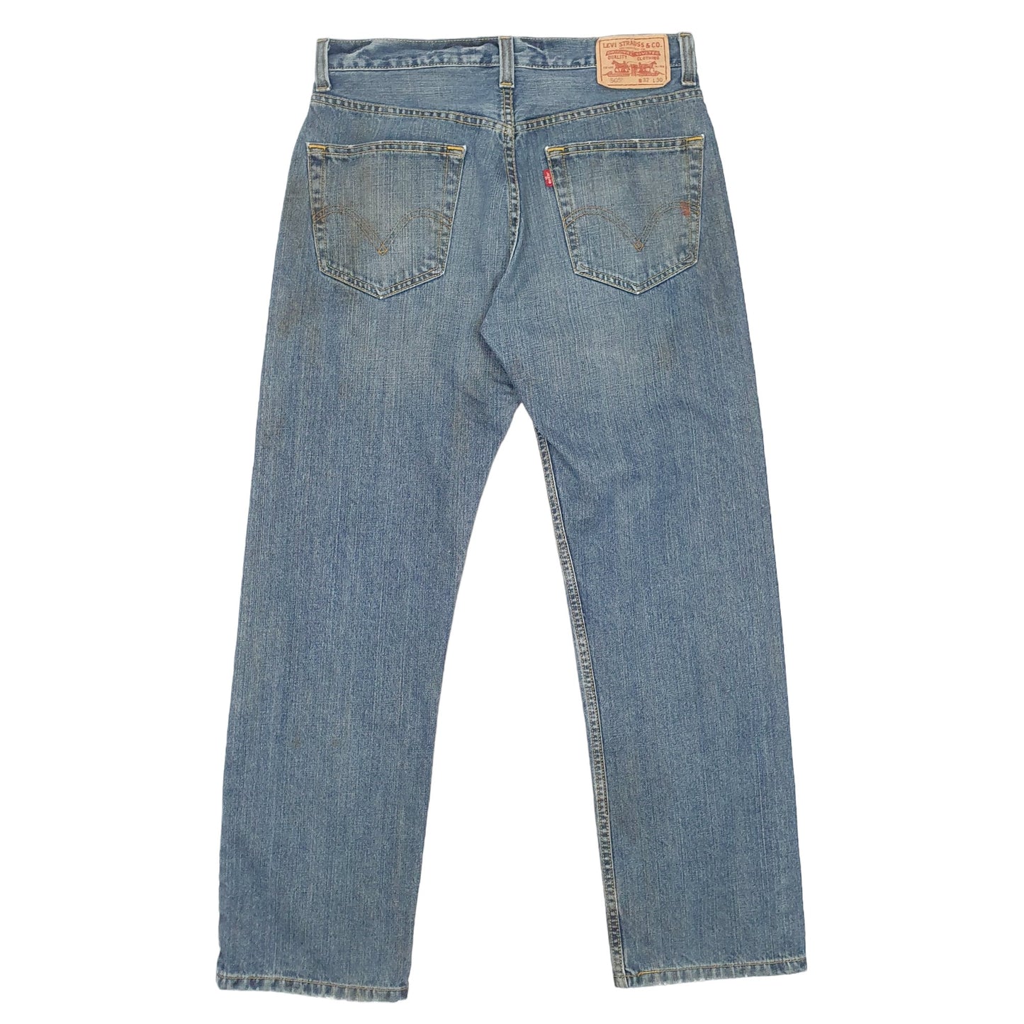 Mens Blue Levis  505 JeansW32 L30