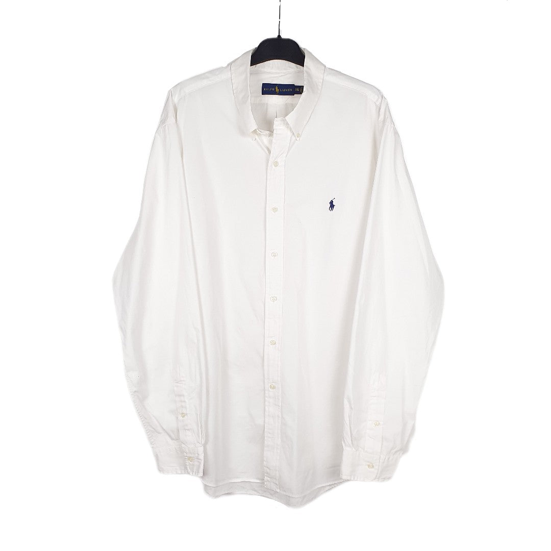 White Polo Ralph Lauren Long Sleeve Shirt