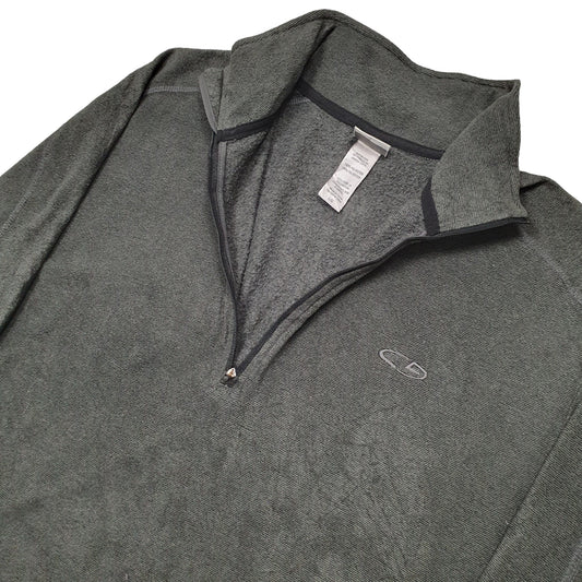 Champion Quarter Zip L Grey