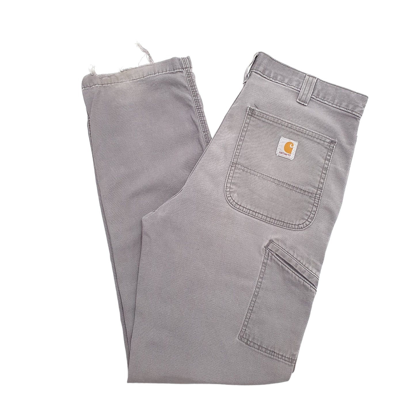 Mens Grey Carhartt  Carpenter Trousers