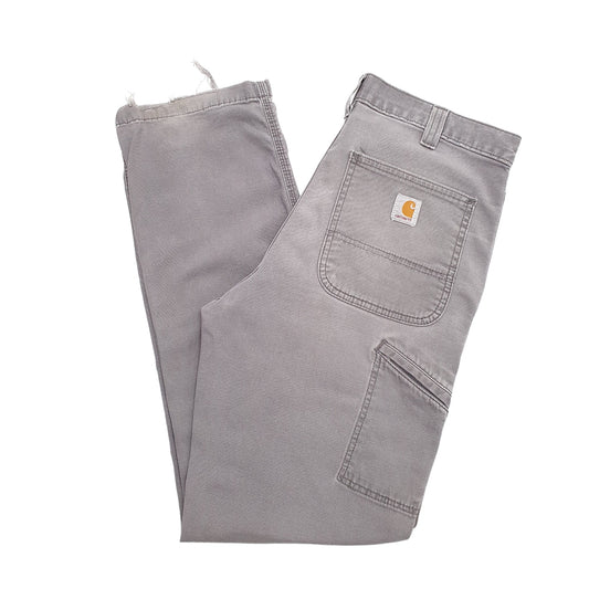 Mens Grey Carhartt  Carpenter Trousers