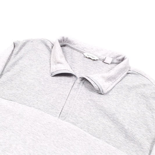 Calvin Klein Quarter Zip L Grey