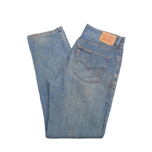 Mens Blue Levis 504 JeansW36 L32