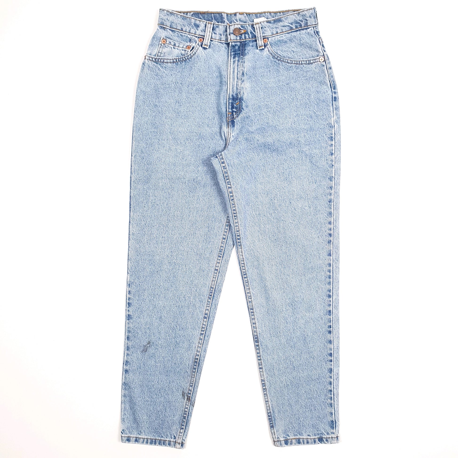 Levis 521 Tapered Fit Jeans UK8 Blue