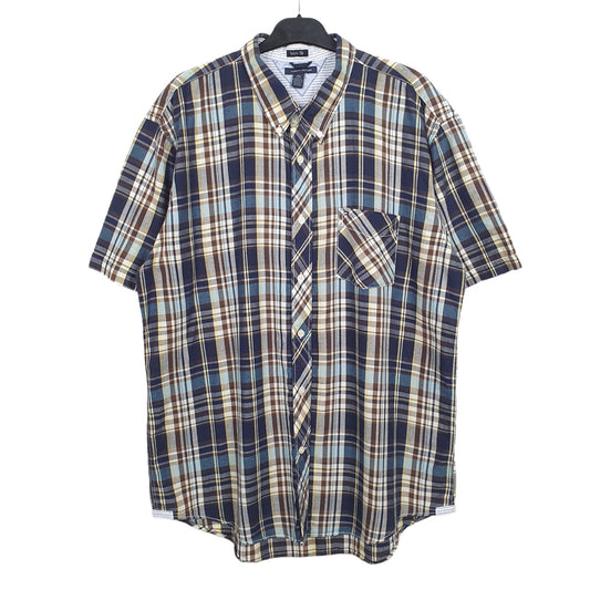 Blue Tommy Hilfiger Short Sleeve Shirt