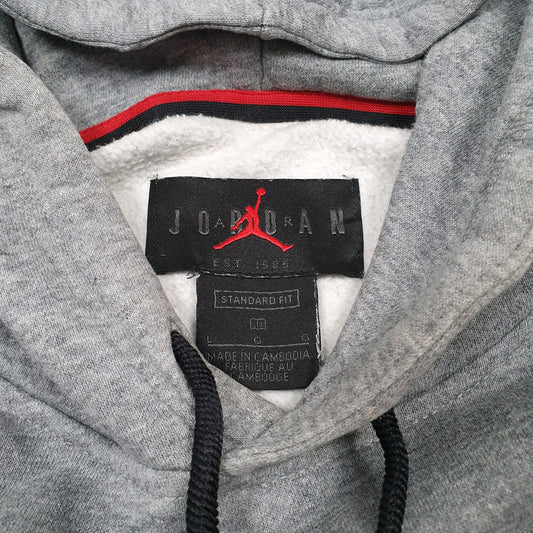  Grey Nike Air Jordan Hoodie Jumper