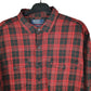 Ralph Lauren Long Sleeve Regular Fit Check Shirt Red