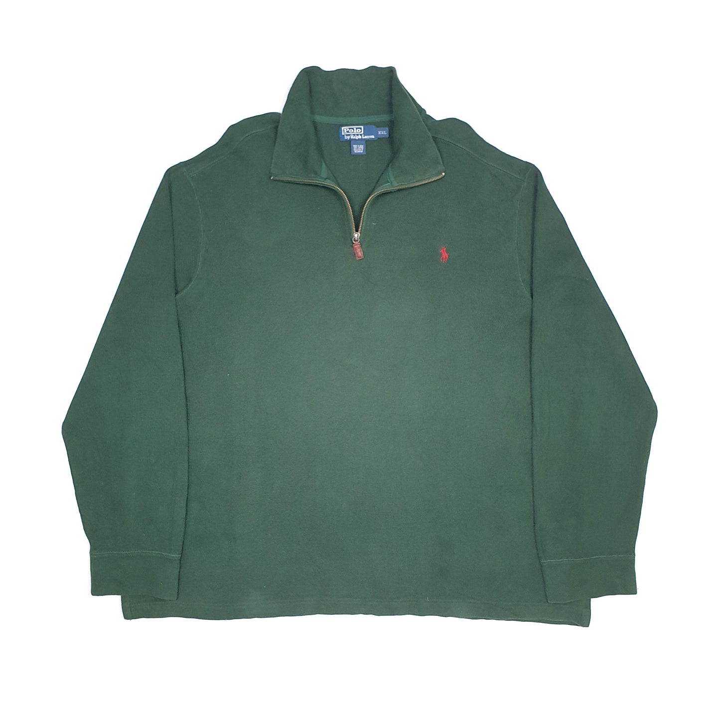 Green Polo Ralph Lauren Quarter Zip Jumper