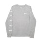 Nike Long Sleeve SB Skateboarding Short Sleeve T Shirt Grey