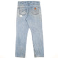 Carhartt Casual Regular Fit Repairs Needed Jeans W34 L31 Blue