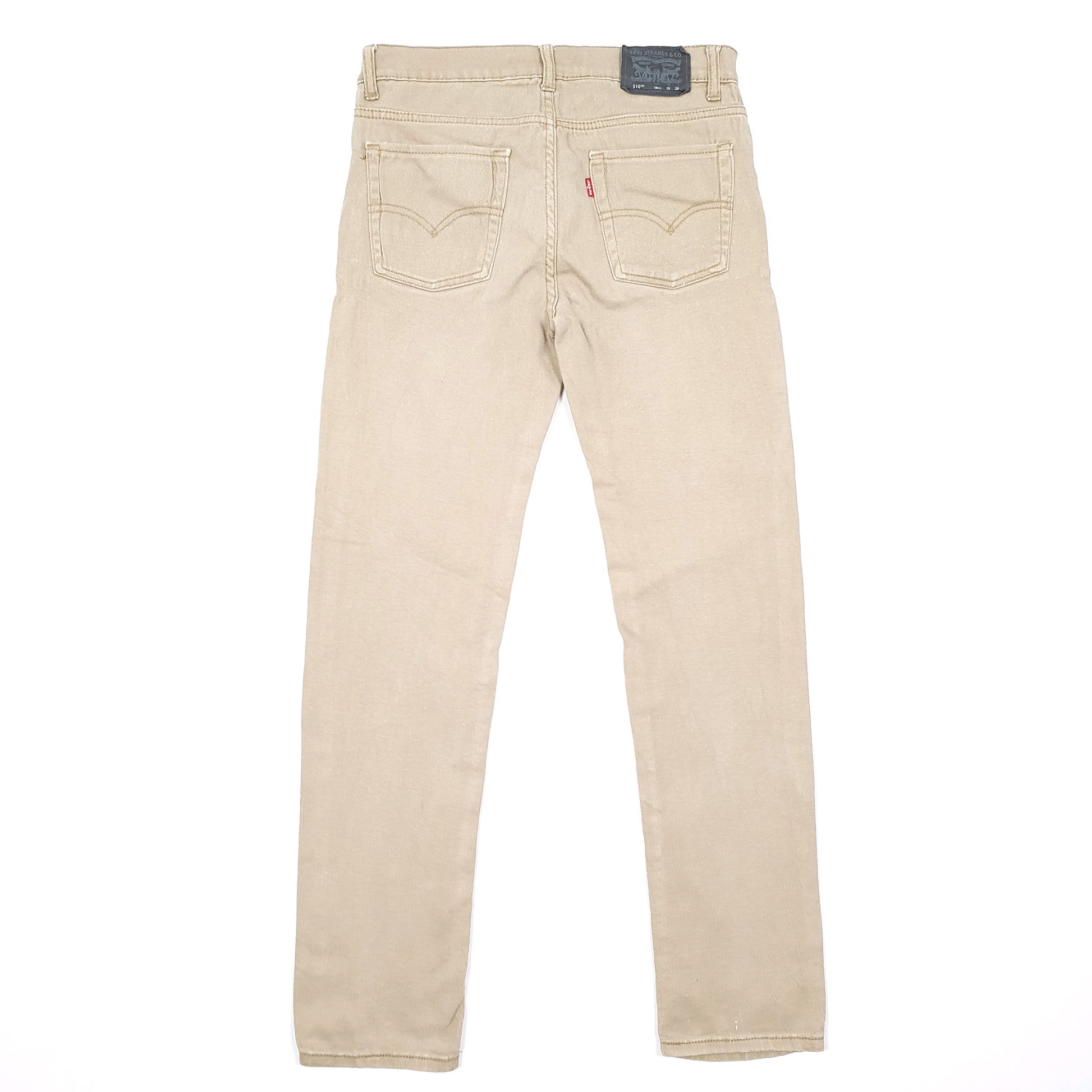 Levis 510 Skinny Fit Jeans W29 L29 Beige