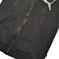 Mens Black Puma Spellout Full Zip Jumper