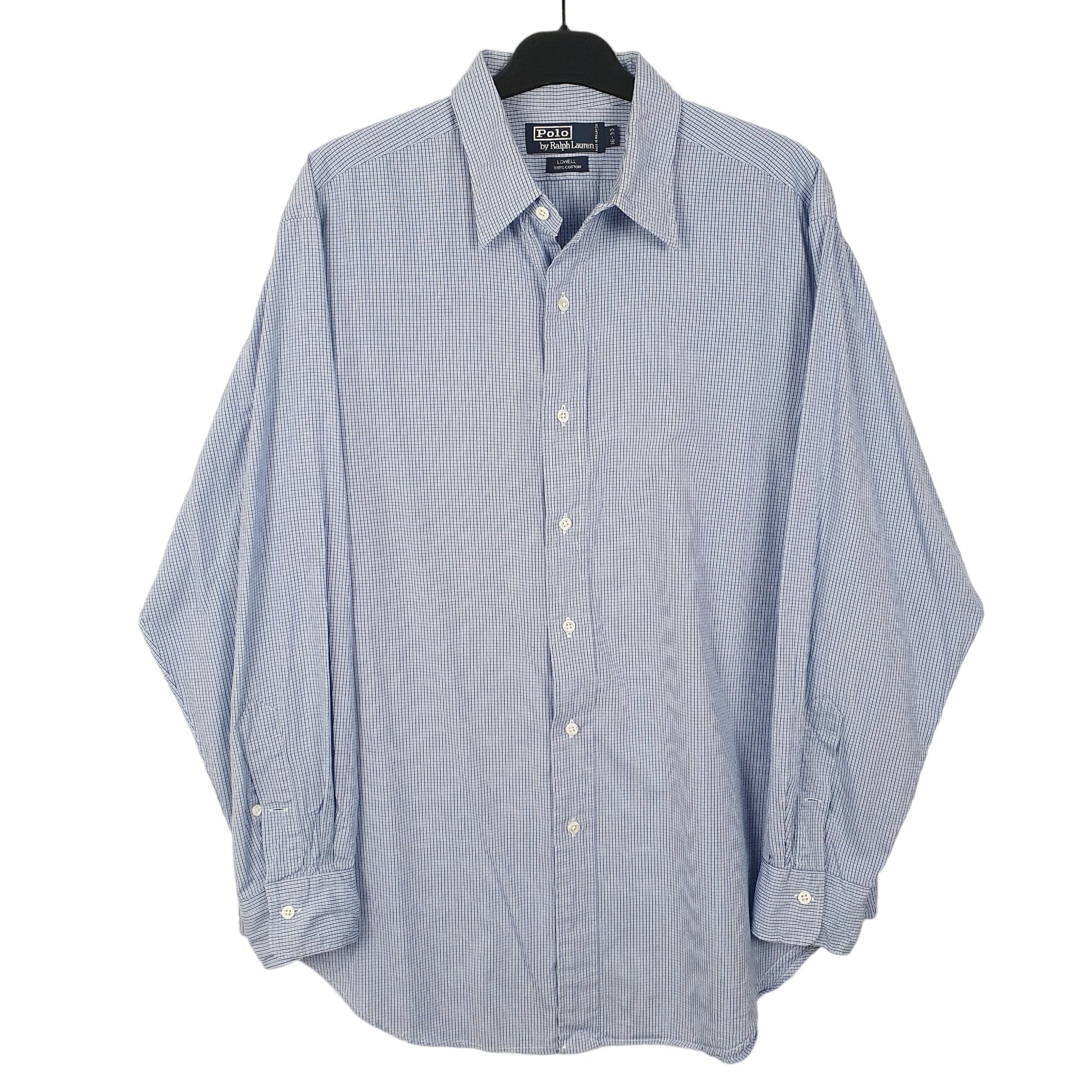 Mens Blue Ralph Lauren  Long Sleeve Shirt