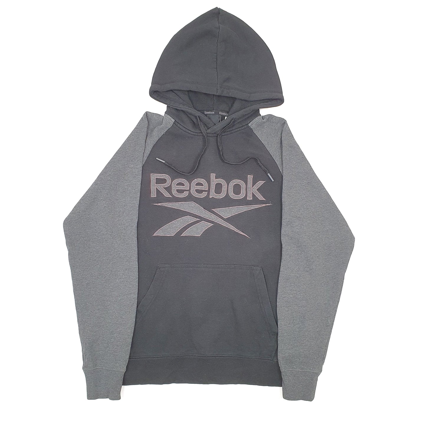 Reebok Spellout Hoodie S Black
