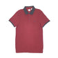 Levis Short Sleeve Polo Shirt Burgundy