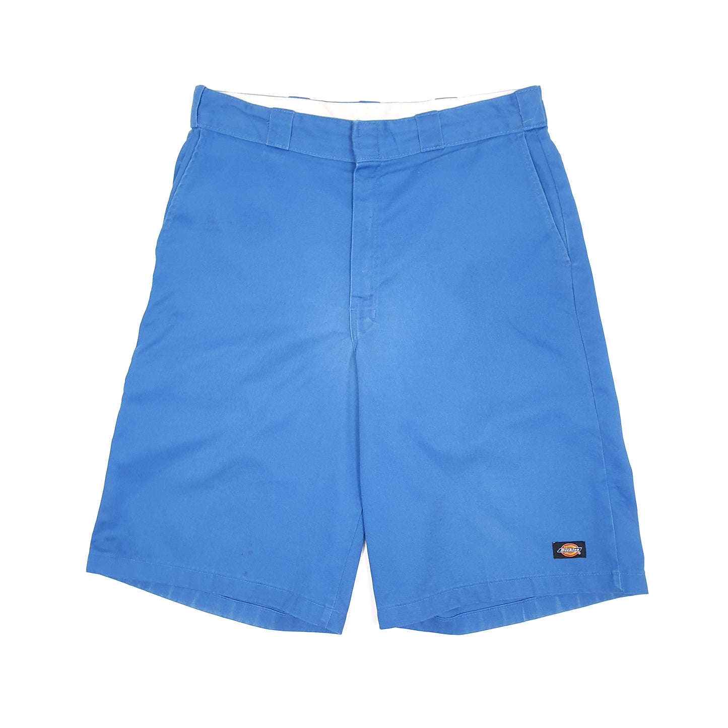 Dickies Workwear Blue Chino Shorts W36 Blue