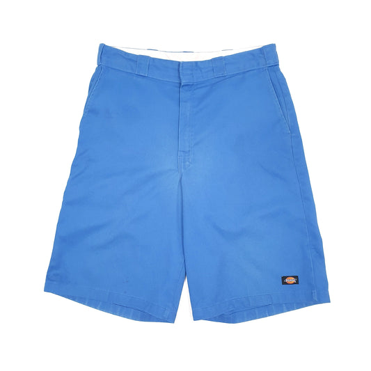 Dickies Workwear Blue Chino Shorts W36 Blue