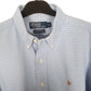 Ralph Lauren Long Sleeve Yarmouth Fit Check Shirt Blue