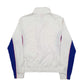 Womens White Puma  Full Zip Jumper