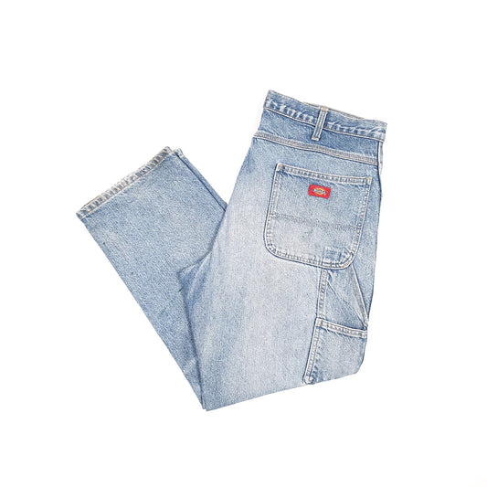 Dickies Casual Loose Fit Carpenter Jeans W38 L29 Blue