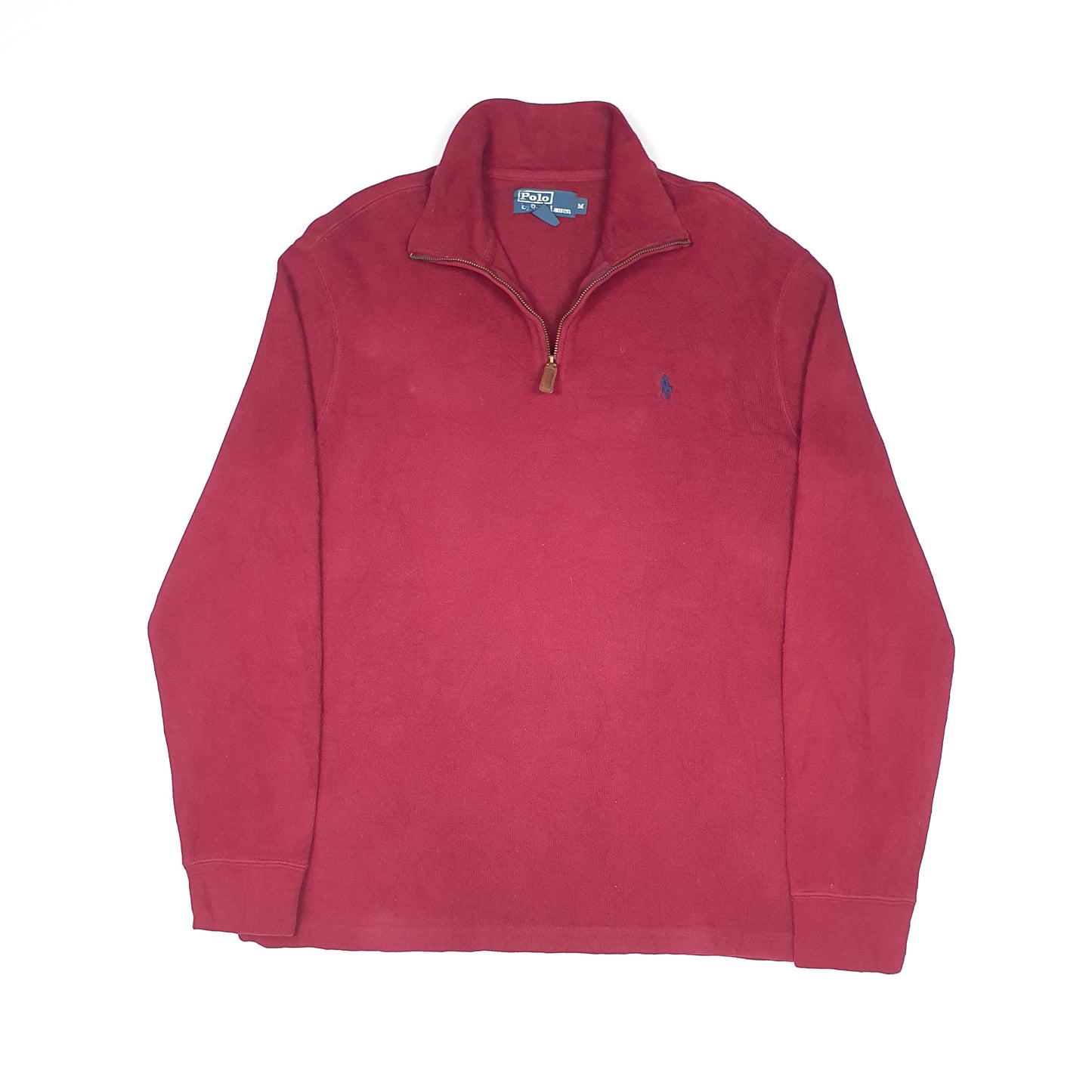 Burgundy Polo Ralph Lauren Quarter Zip Jumper