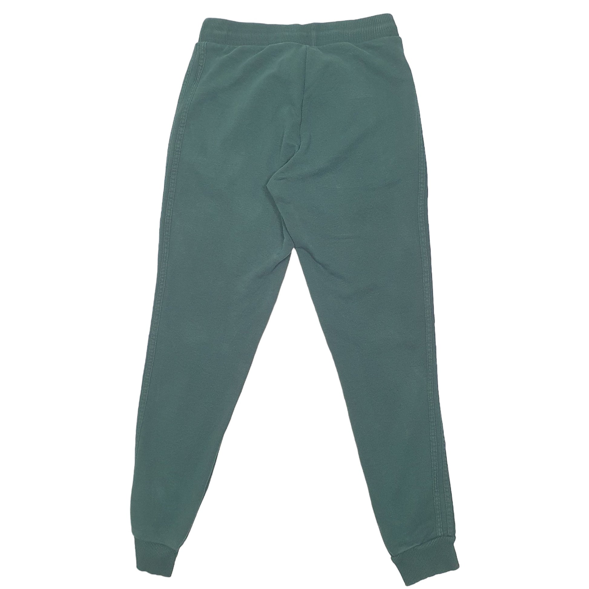 Mens Green Adidas Active Gym Workout Jogger Trousers