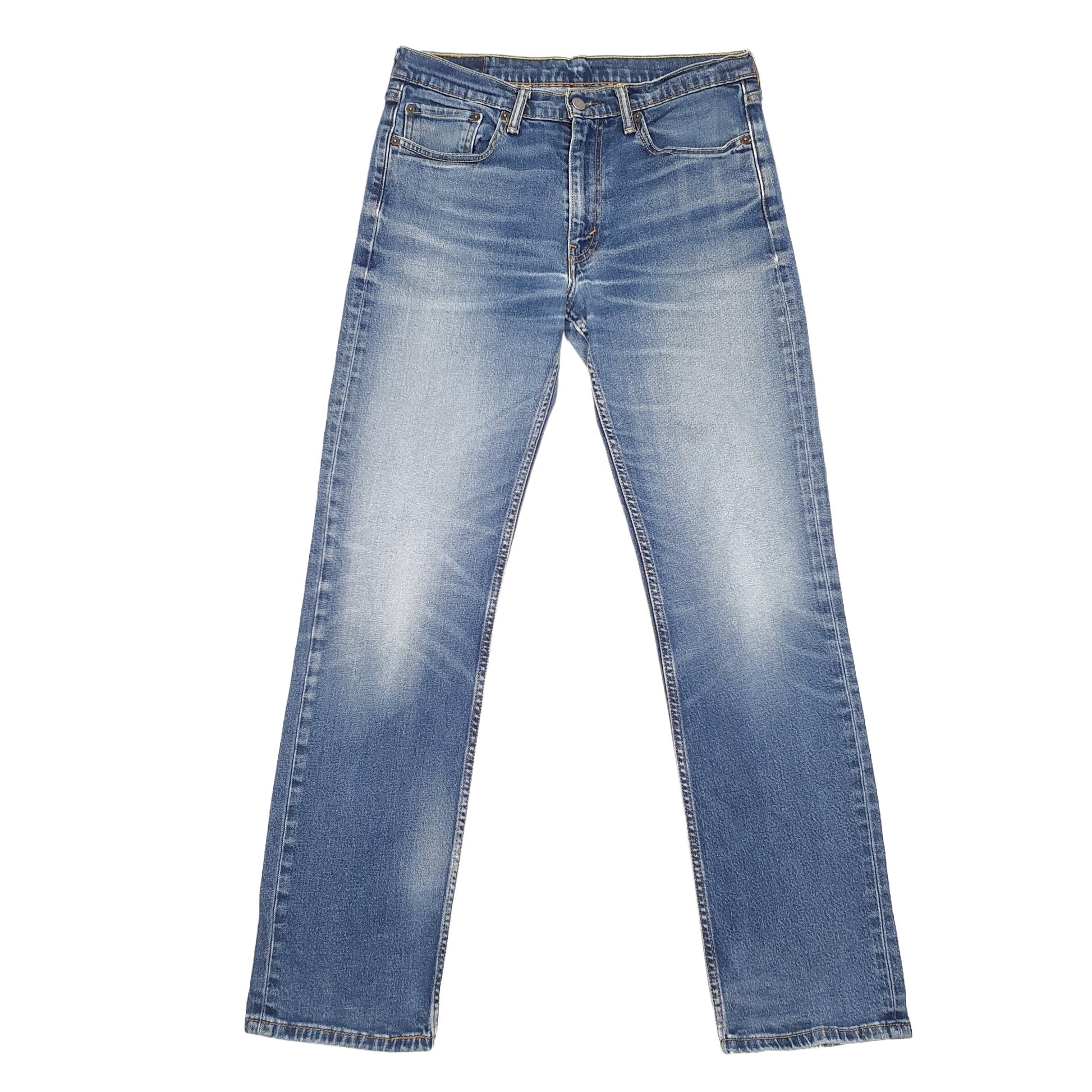 Levis 514 Straight Fit Jeans W33 L32 Blue