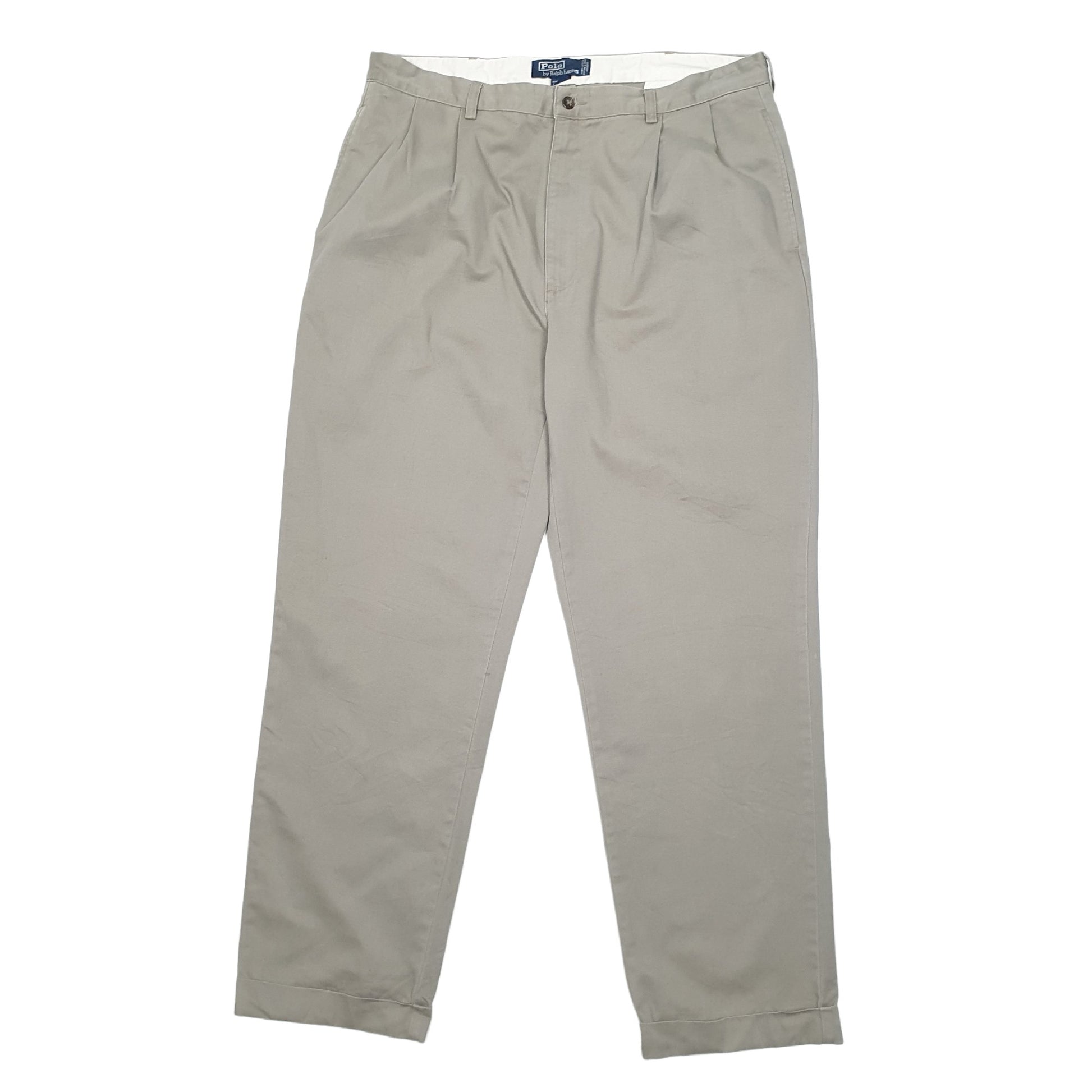 Mens Khaki Polo Ralph Lauren  Chino Trousers