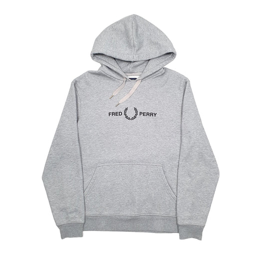 Fred Perry Hoodie M Grey