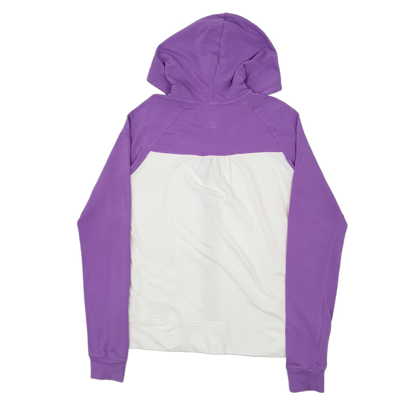 Womens White Nike Hoodie Full Zip Jumper