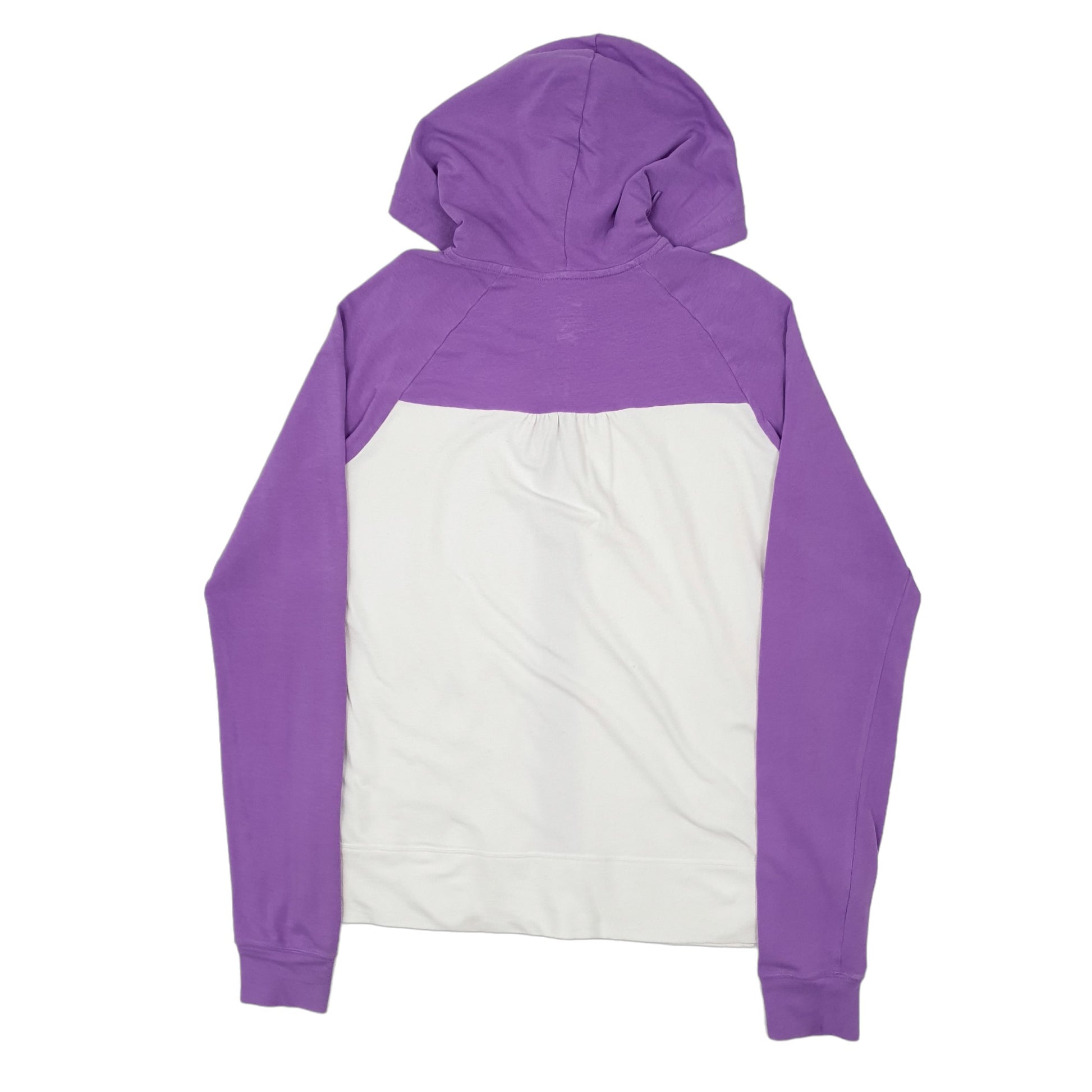 Womens White Nike Hoodie Full Zip Jumper