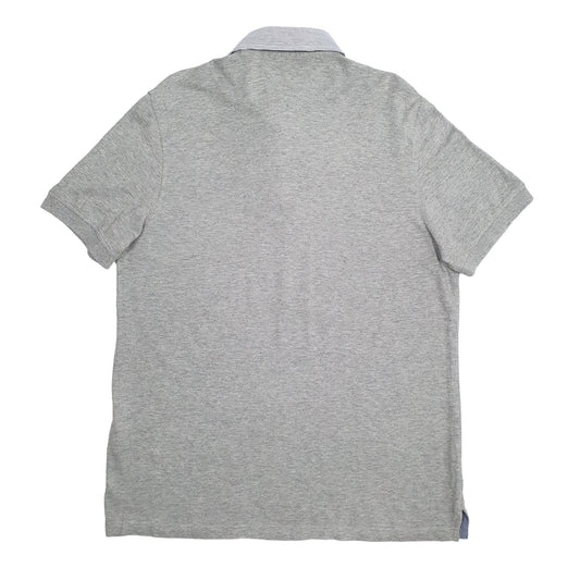 Mens Grey Tommy Hilfiger  Short Sleeve Polo Shirt