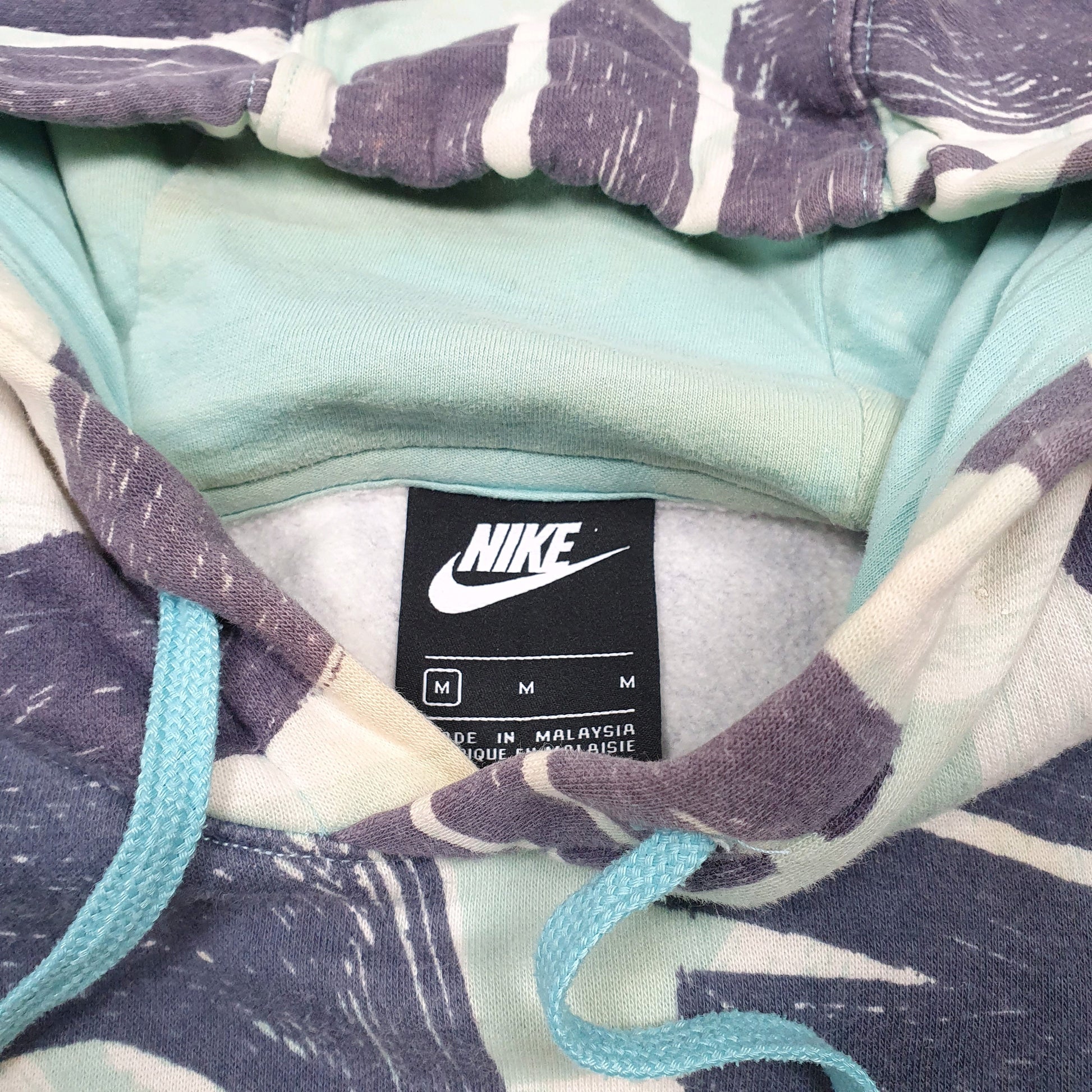 Mens Turquoise Nike  Hoodie Jumper