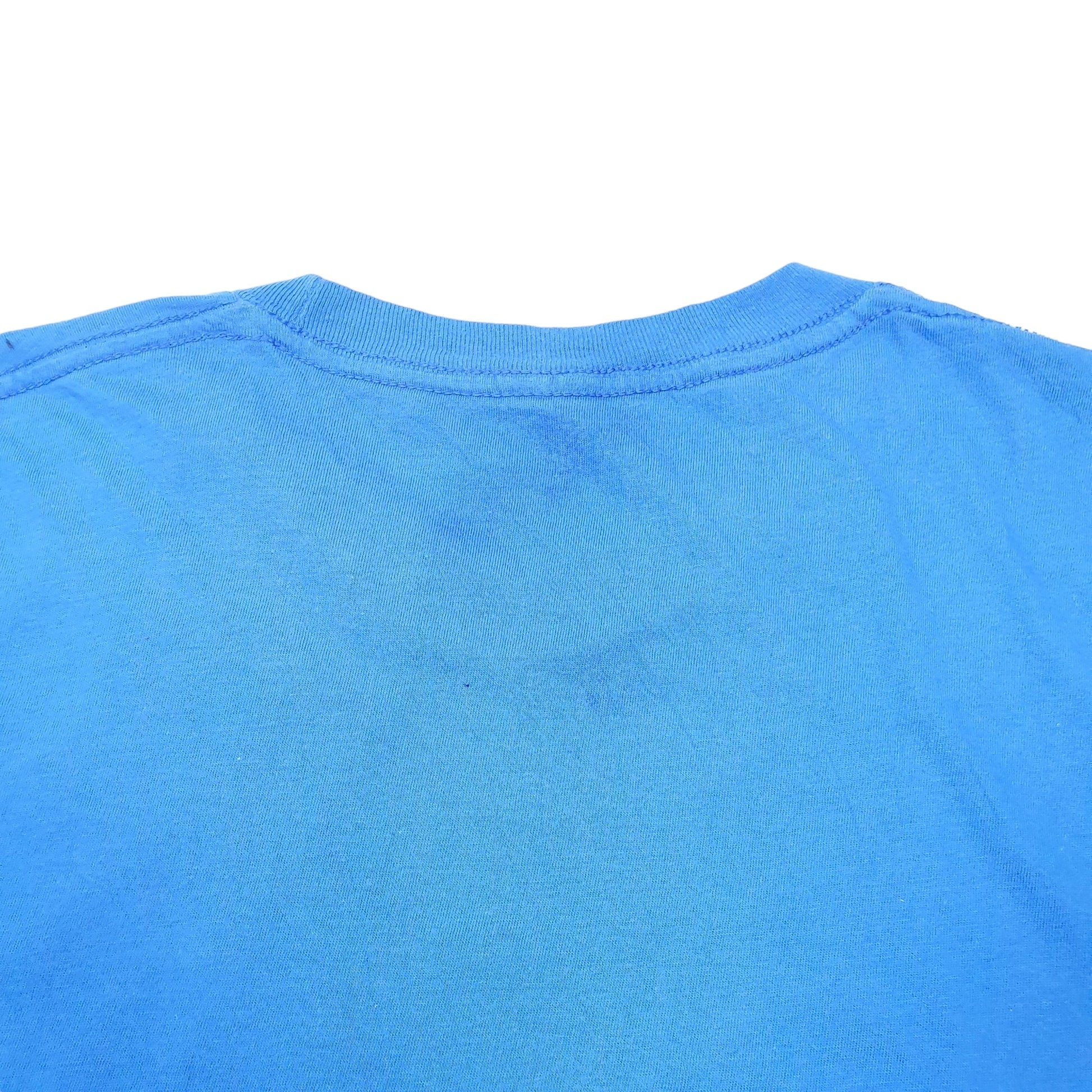 Mens Blue Columbia Sportswear Tent Short Sleeve T Shirt