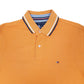 Mens Orange Tommy Hilfiger Performance Short Sleeve Polo Shirt