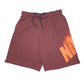 Nike Dri Fit Burgundy Sport Shorts W32 Burgundy