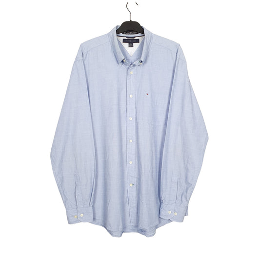 Tommy Hilfiger Long Sleeve Regular Fit Shirt Blue