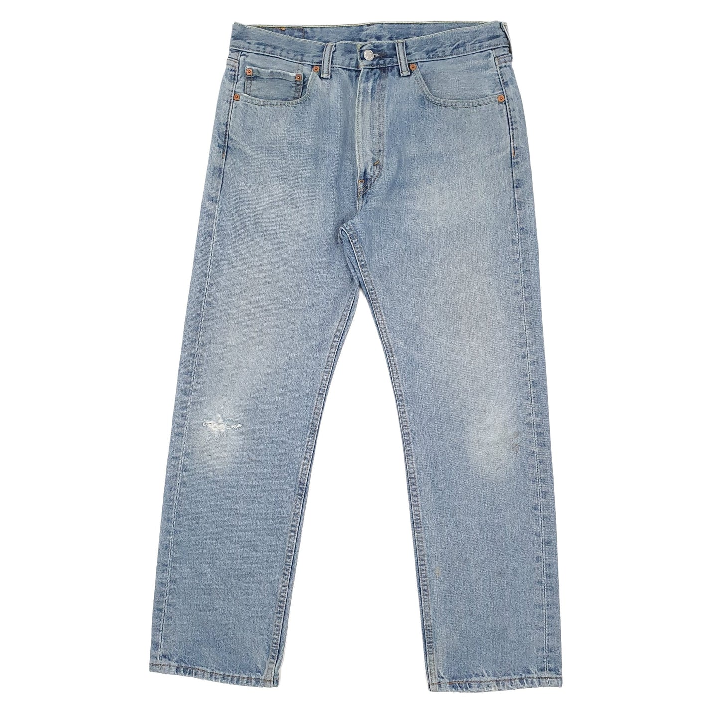 Levis 505 Regular Fit Jeans W33 L30 Blue