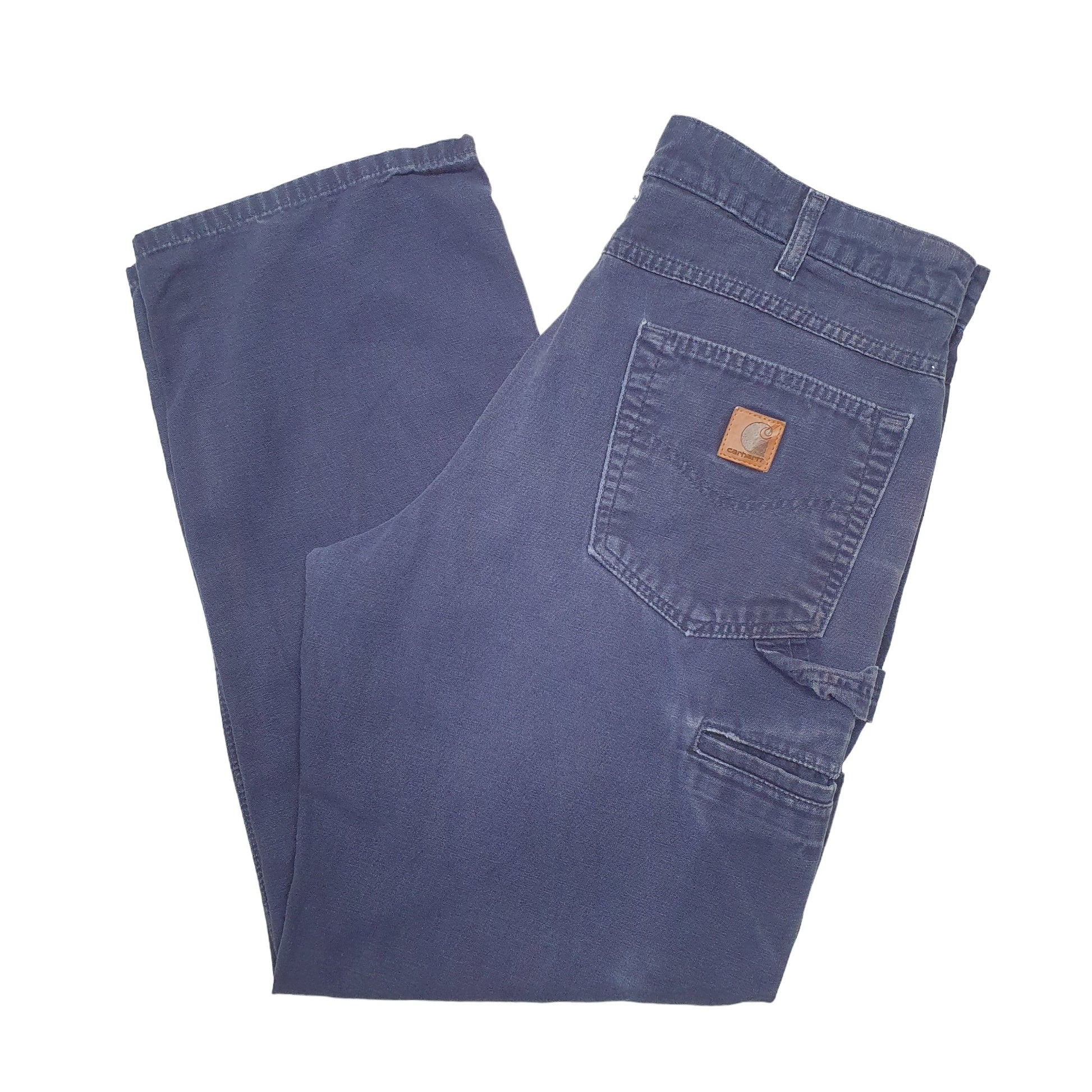 Mens Blue Carhartt  Carpenter Trousers