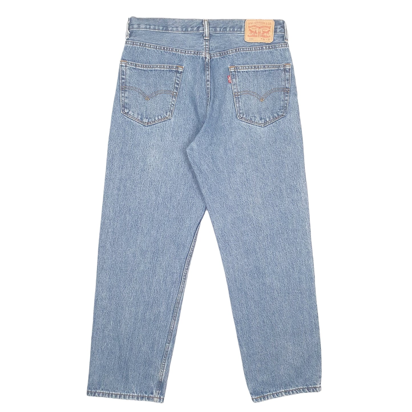 Mens Blue Levis  550 JeansW34 L29