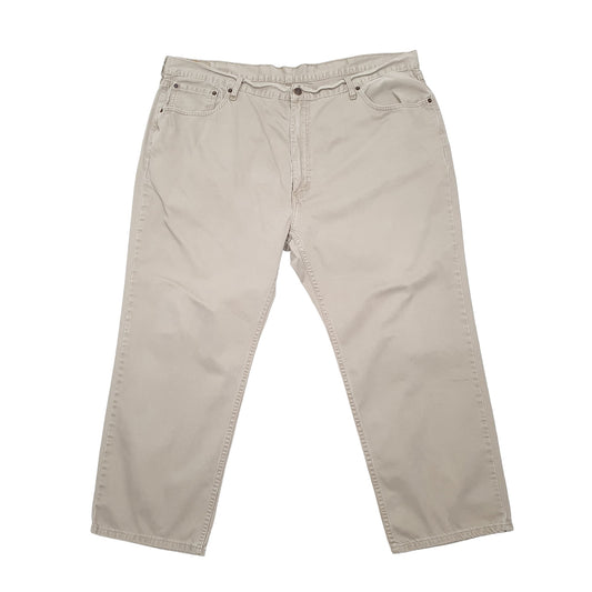 Levis 559 Relaxed Fit Jeans W48 L28 Beige