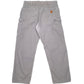 Mens Grey Carhartt Work Wear Carpenter Trousers