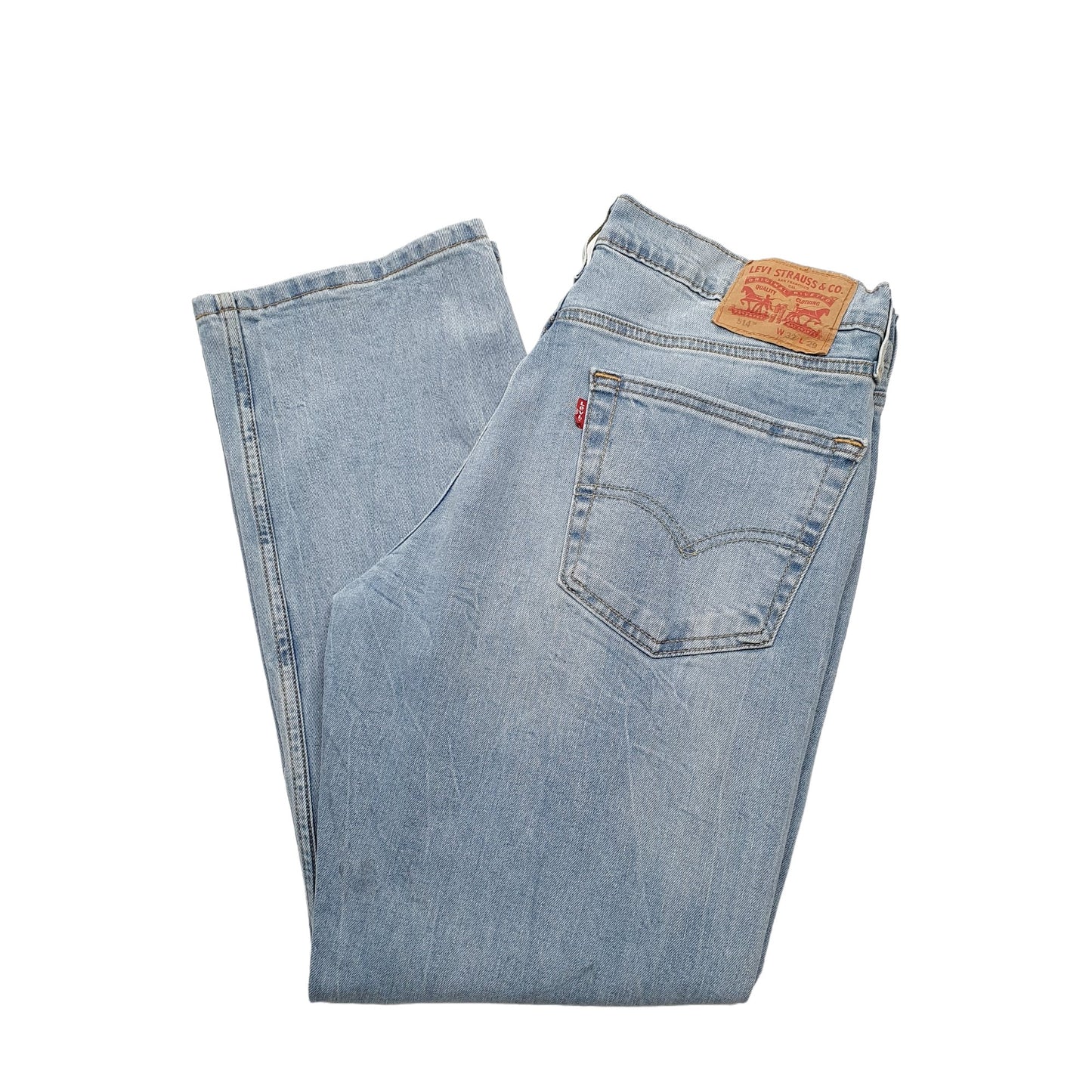 Levis 514 Straight Fit Jeans W32 L29 Blue